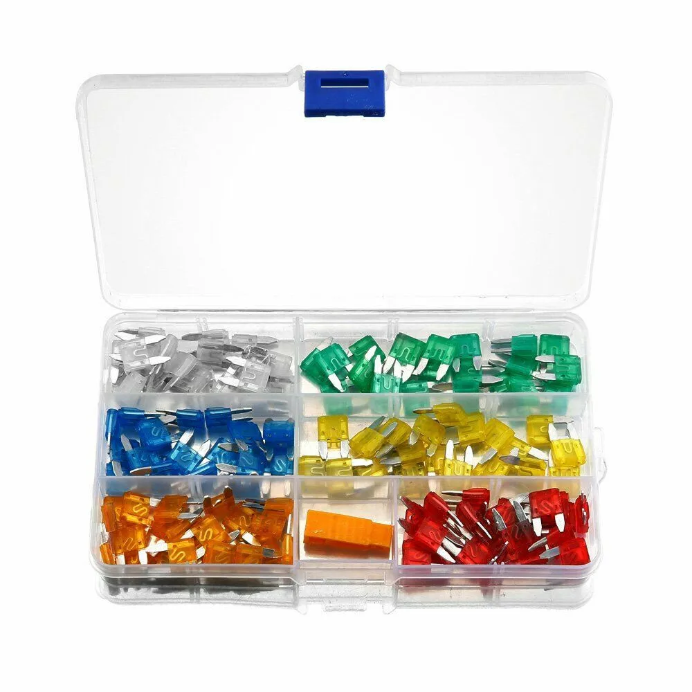 

Small Size Fuse Clip 5-30A Accessories Auto Motorcycle Flat Assortment Set