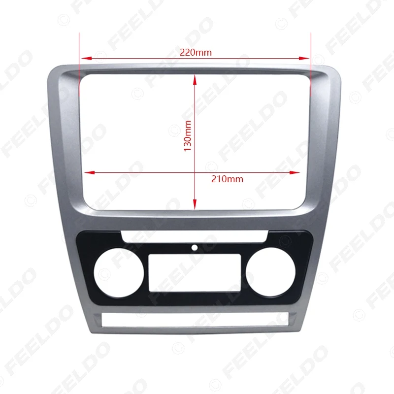 FEELDO Car Radio Stereo 2DIN фасция панель установка рамка Facia отделка Установка комплект для