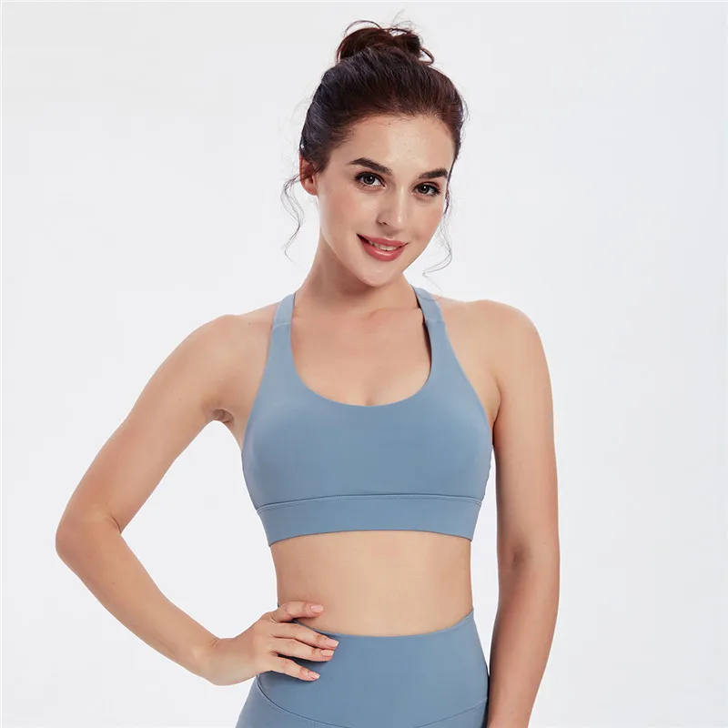 Women Sports Bra Push Up Crop Top Female Fitness Gym Bra Back Hollow Breathable Top Sexy Running Yoga Bra Athletic Sportswear