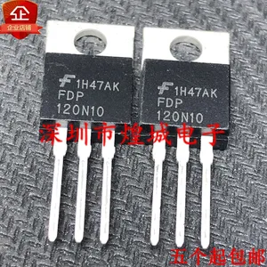 10PCS FDP120N10 TO-220 100V 120A 5