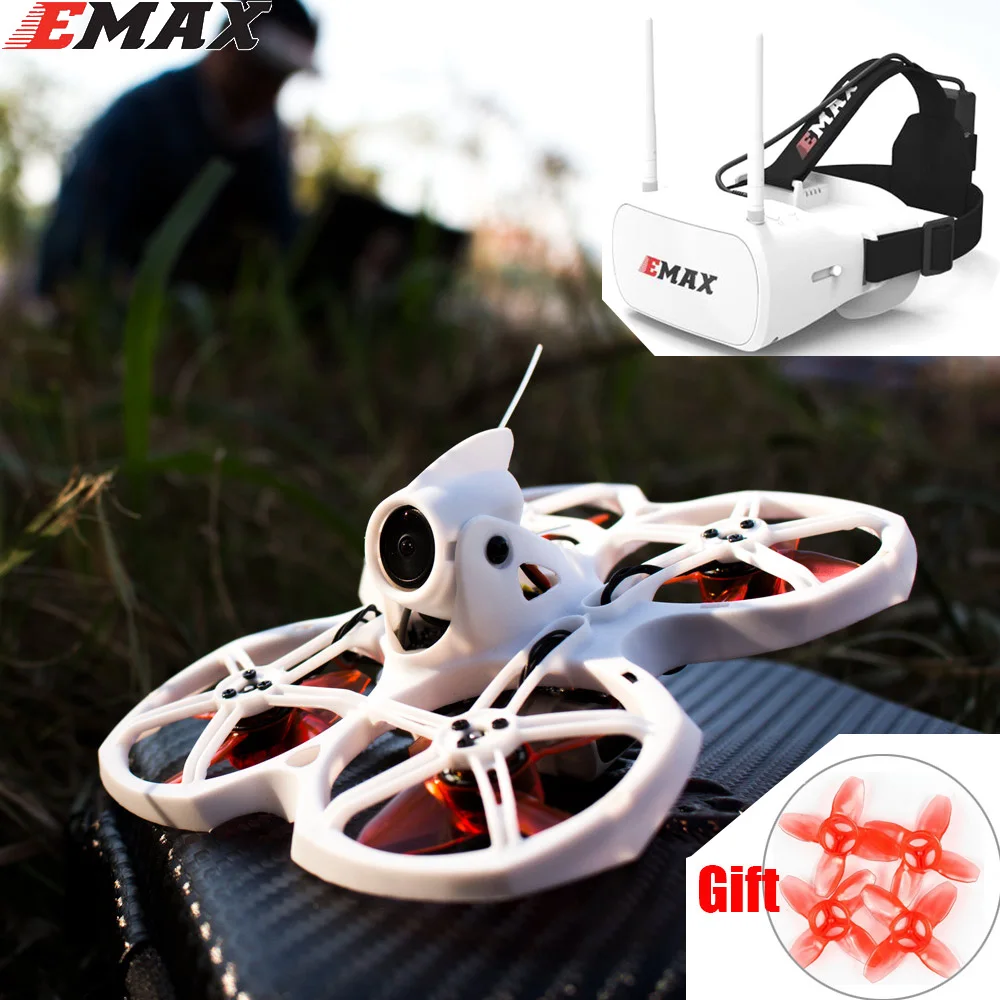 EMAX Tinyhawk II 75 мм 1-2S Whoop FPV гоночный Дрон BNF/RTF FrSky D8 Runcam Nano2 Cam 25/100/200 мВт VTX 5A blheli _ S ESC |