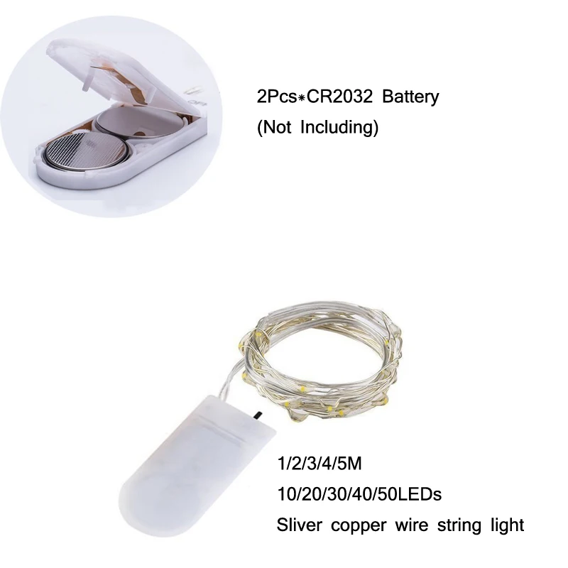 Уличная светодиодная гирсветильник на солнечной батарее садовый шнурок с медным