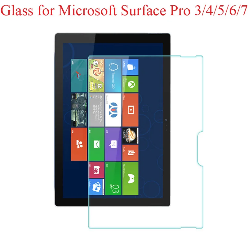 Защитная пленка для экрана из закаленного стекла Miscrosoft Surface Pro 3 4 5 6 7 защитная Pro3