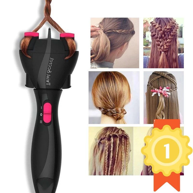 

Hair Braider Automatic Electric hair braider twist Styling Braiding Machine Quick Braid hair styling tools for women beauty