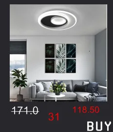 Chandelierrec Moden светодиодный потолочный светильник Домашнее освещение светильники Алюминиевый AC85-265V потолочный светильник для гостиной спальни низкие потолки