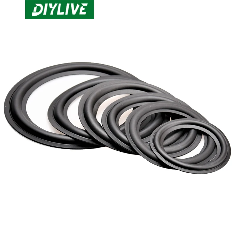 Аксессуары для ремонта динамиков DIYLIVE 2 4 дюйма резиновый край сабвуфер складное