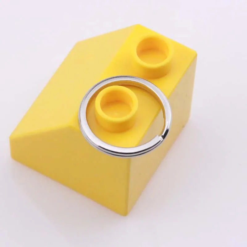 100 шт. 25 мм металлический брелок для ключей раздельные кольца модный аксессуары 33