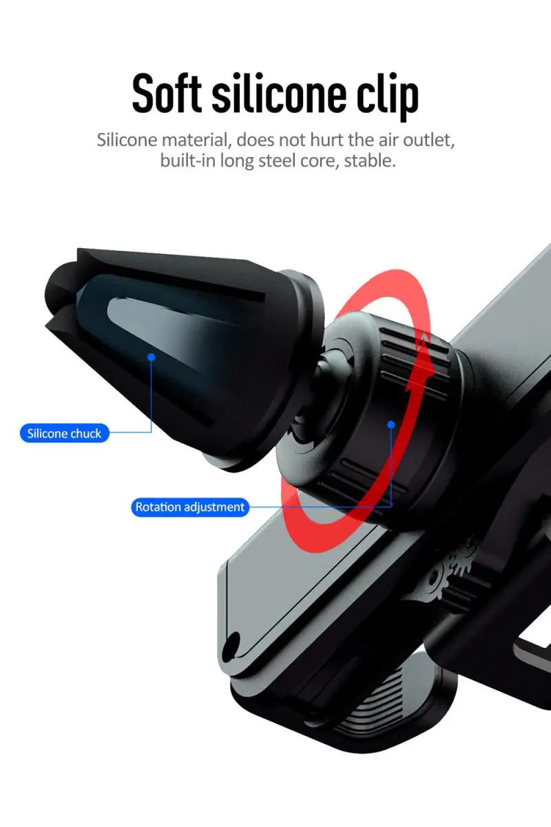 Мини гравитационный Автомобильный держатель для телефона крепление