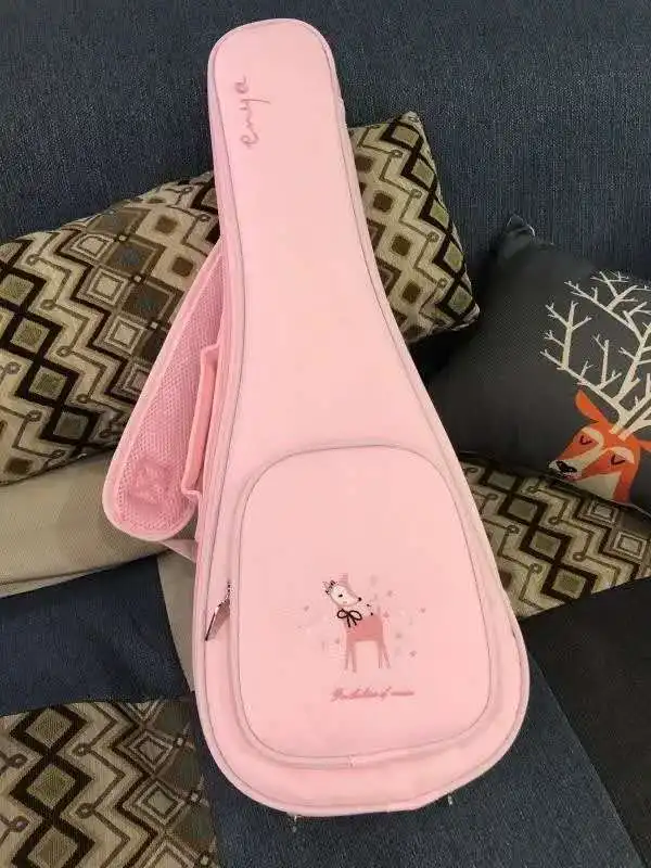 Укулеле Enya размер 23 дюйма HPL розовый цвет 4 струны гавайская мини-гитара