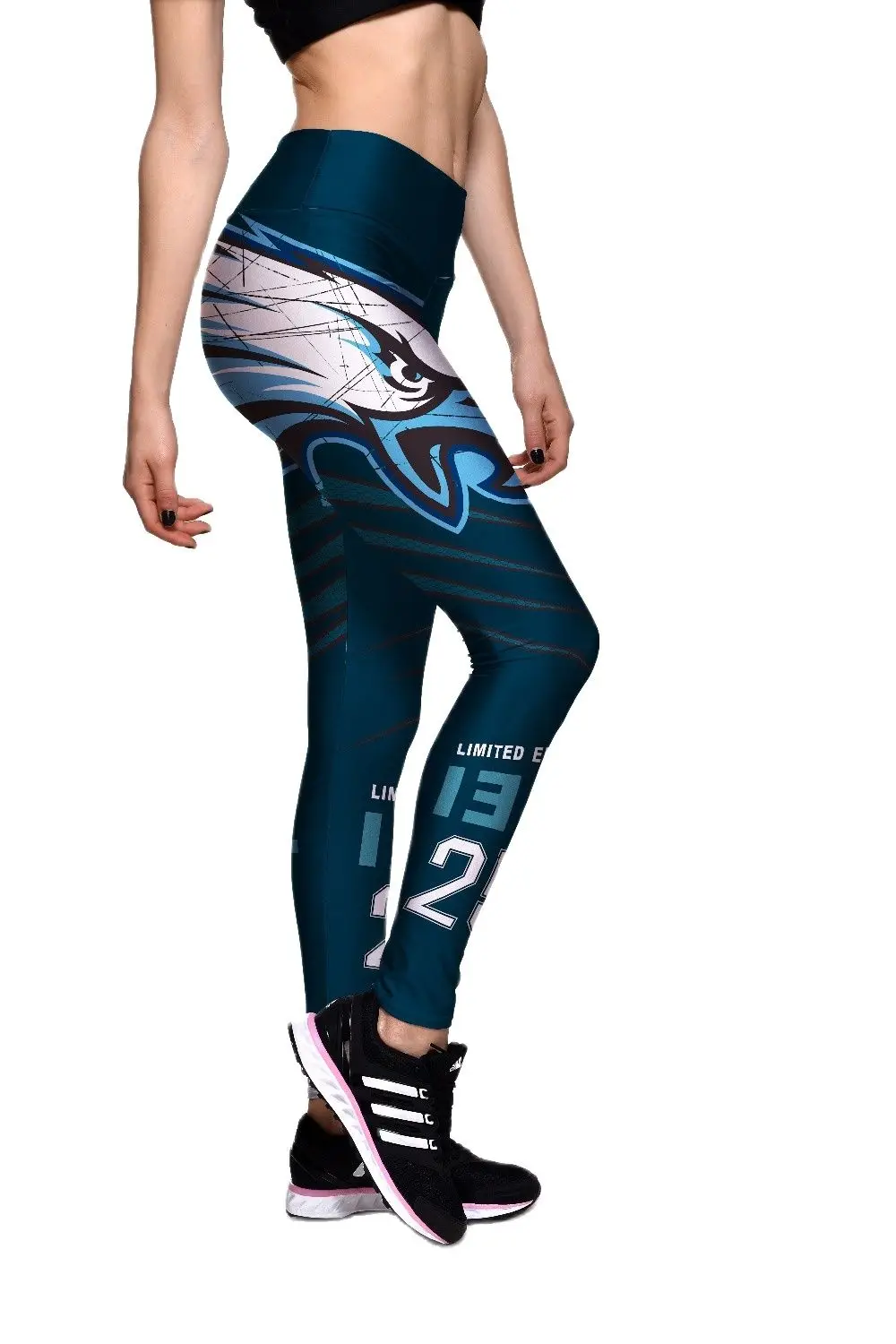 От S до 4XL Размеры принт в полоску Для бега женщин спортивные брюки серый синий