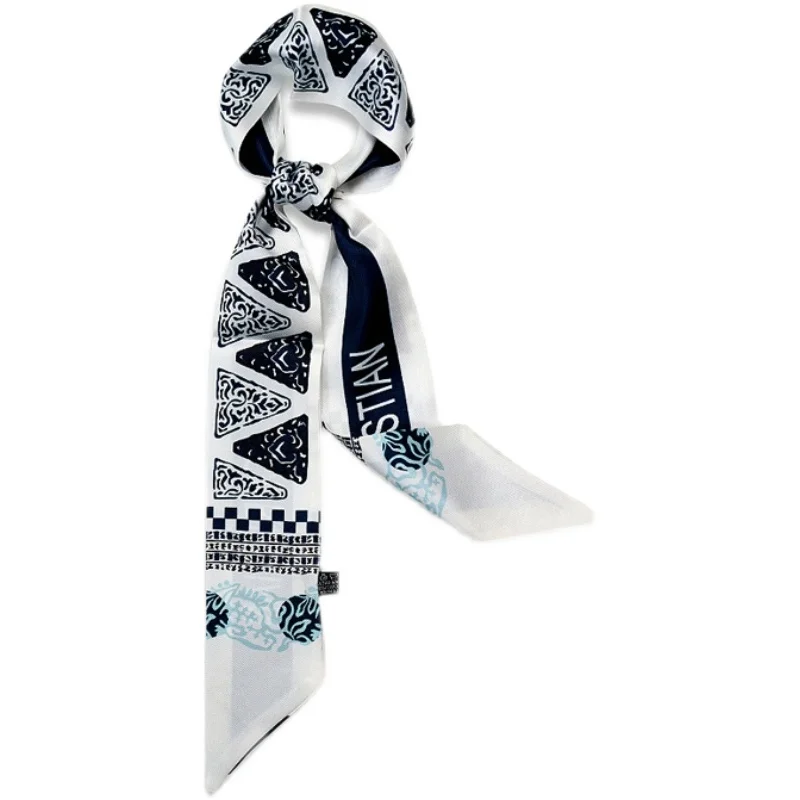 Новинка 2021 модные маленькие шелковые шарфы обтягивающая сумка в Корейском стиле