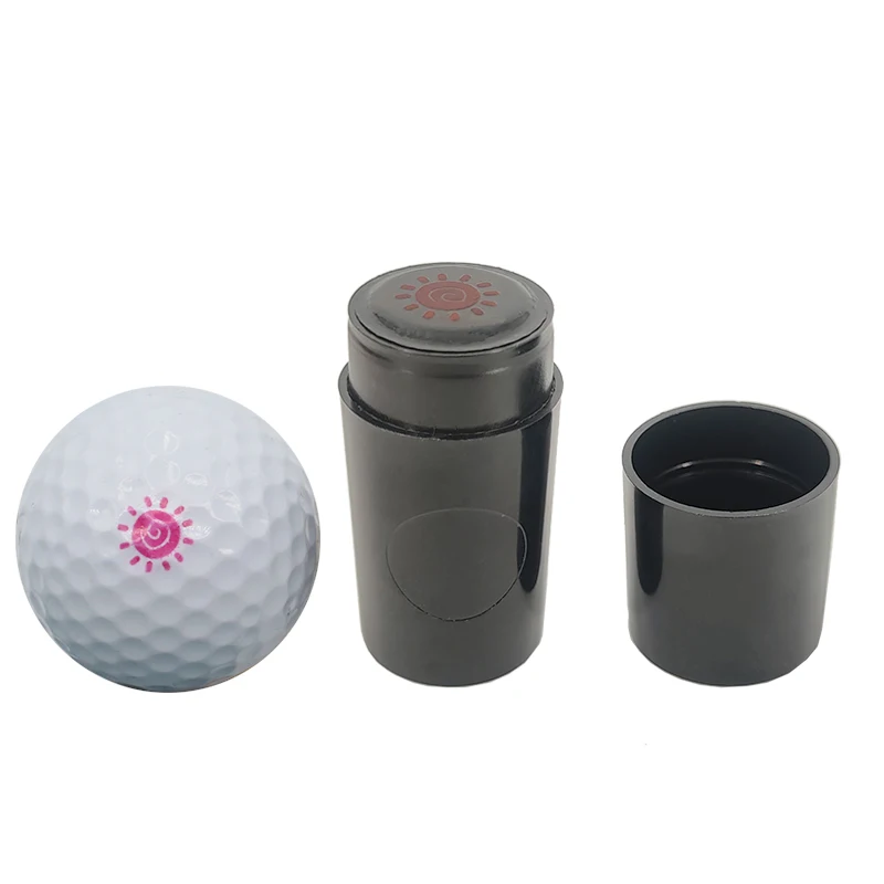 1 Pcs Golf Ball Stamper Stamp Marker Various Patterns Quick Drying Durable Long Lasting Accessories | Спорт и развлечения