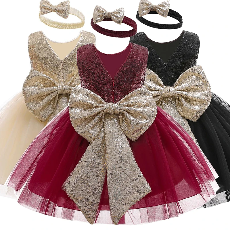 

Newborn Dresses For Girls Kids Unicorn Dresses Baby Girls 1st Birthday Party Wedding Princess Tutu Dress Infant Vestido 0-2 Year