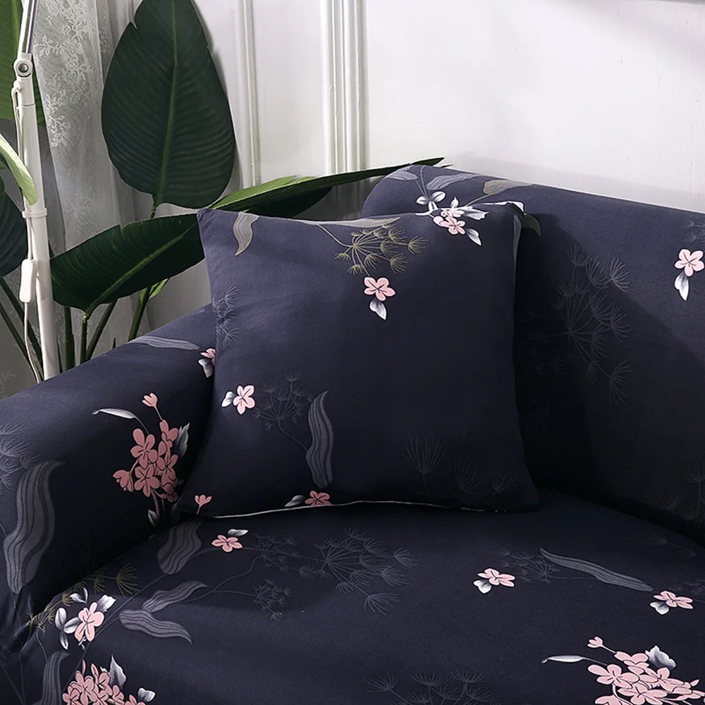 Эластичный чехол на диван Печать Эластичные Чехлы для в гостиной крышка L форма