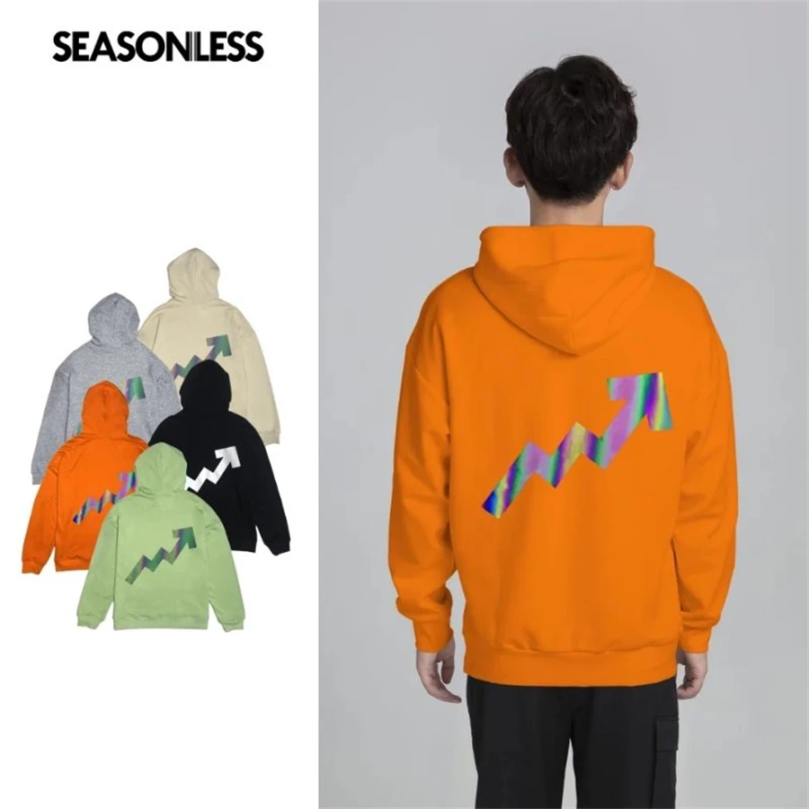 

Мужской хлопковый свитшот без запаха, с капюшоном