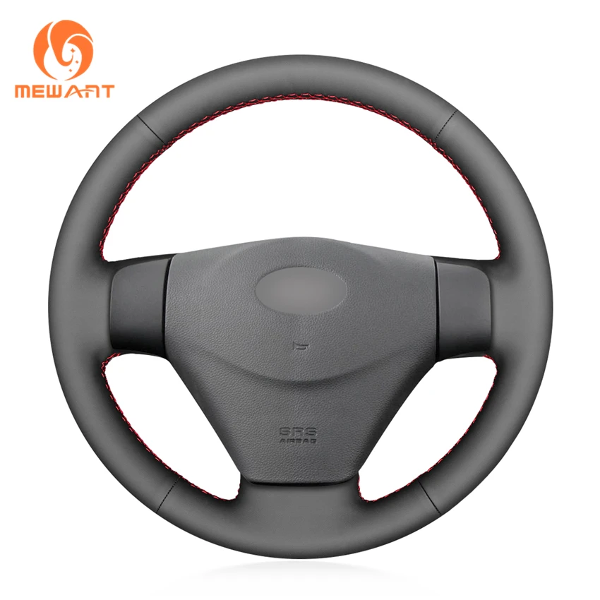 Чехол MEWANT из черной натуральной кожи для Hyundai Getz (Facelift) 2005 2011 Accent 2006 Kia Rio Rio5|car steering