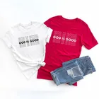 Женская футболка с круглым вырезом, с изображением Иисуса, из 100% хлопка