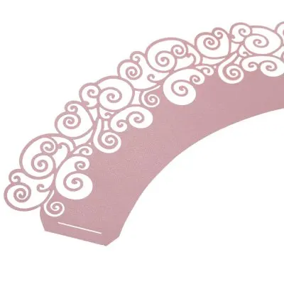 

50pcs Paper Lace Cup Cake Wrapper Table Decor Wedding Birthday Decoration