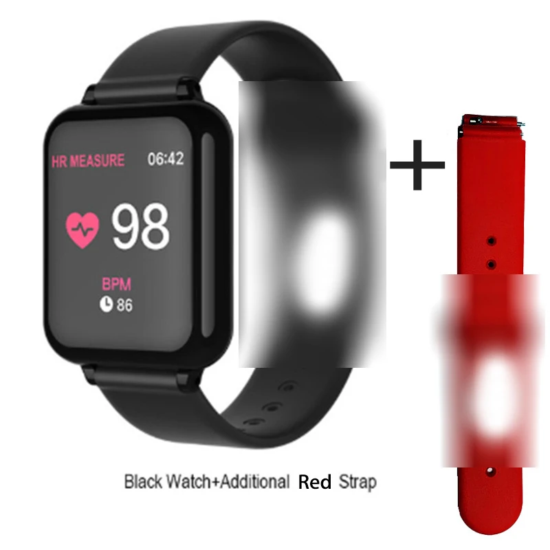 100% Оригинальный B57 смарт браслет измерение артериального давления фитнес трекер