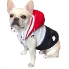 Роскошный дизайнерский пуховик для собаки, для маленькой собаки, осенне-зимняя теплая куртка, шнауцер, французский бульдог, одежда для щенка F-040