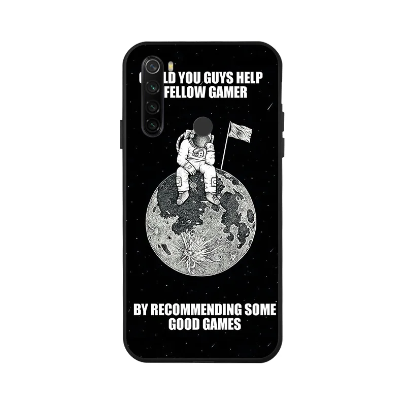 x045 Чехол для Redmi Note 8 T, 3D, сделай сам, Окрашенный черный, силиконовый, мягкий, ТПУ, матовый чехол для телефона, для Xiaomi Redmi Note 8 Pro 8 T, задняя крышка, чехол - Цвет: x045