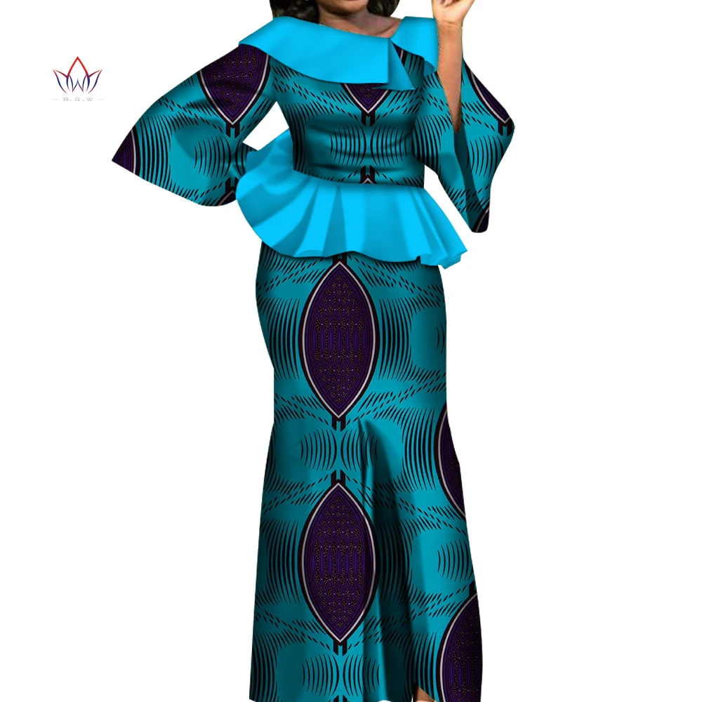 Женский костюм с юбкой вечернее платье в африканском стиле модель