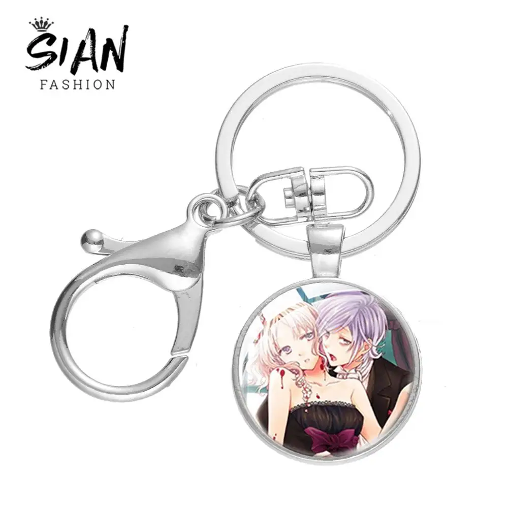 Азиатских короткая футболка с героями из японского аниме DIABOLIK брелок для