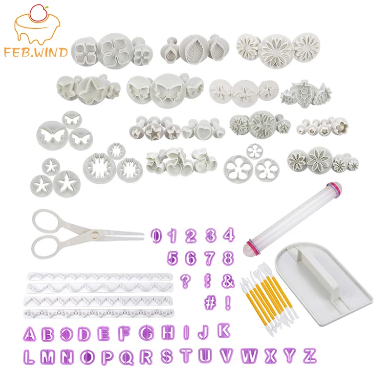 Украшения для тортов набор инструментов помады/набор снежинка плунжерный резак