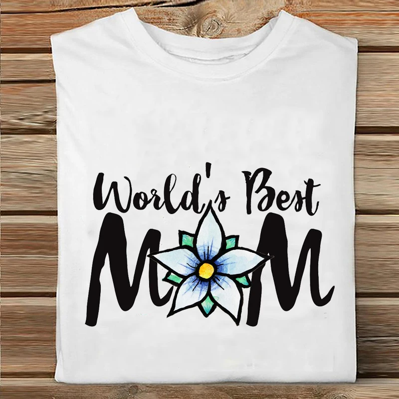

Women Short Sleeve Floral Letters Cute Sweet Mama Mom Mother Fashion Clothes Print Tshirt Female Tee Top Ladies Graphic T-shirt