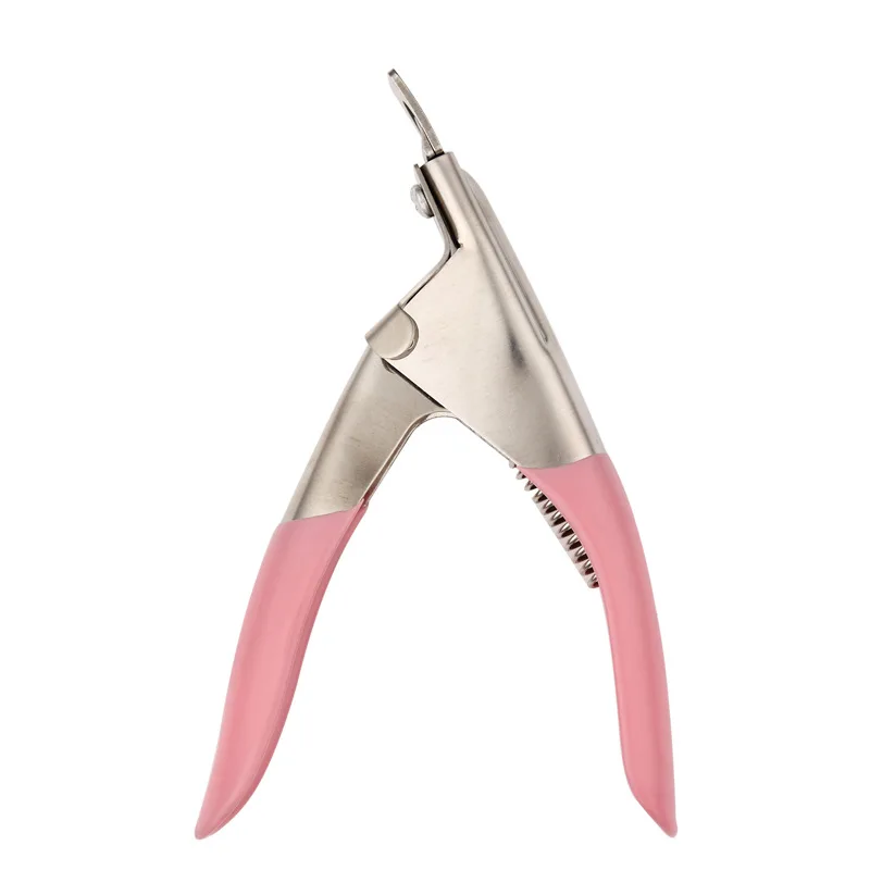 

U Shape Art Edge Cutter Gel UV Acrylic Fake Nail Clipper Trimmer Tip Manicure Tool Scissor Pedicure Artificial