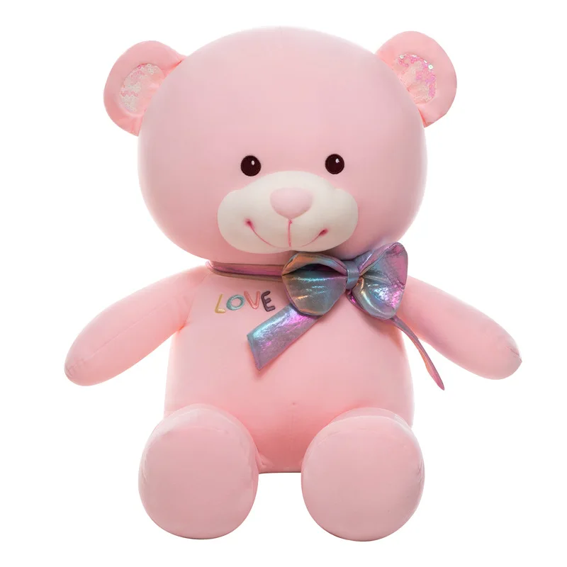 

65cm Kawaii Teddy Bear Plush Toys Soft Teddy Bear Bow Tie Stffed Dolls Cartoon Animal Bear Plush Doll Gifts For Kids