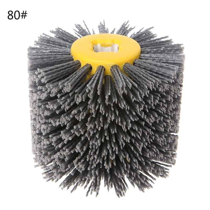 

Deburring Abrasive Wire Drawing Round Brush Head Polishing Grinding Buffer Wheel L69A