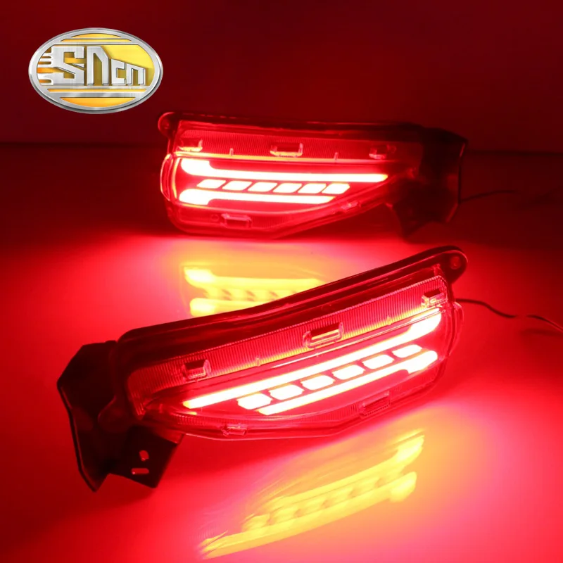 For Toyota Fortuner 2015 2016 2017 Led Brake Lights Turning Signal Lamp Rear Bumper Reflector Driving lights | Автомобили и
