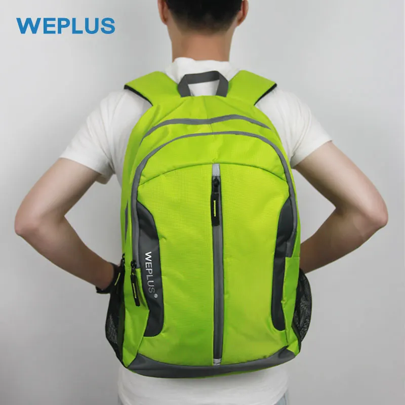 Мужской ортопедический рюкзак WEPLUS для ноутбука 15 6 дюйма школьный ранец на плечо