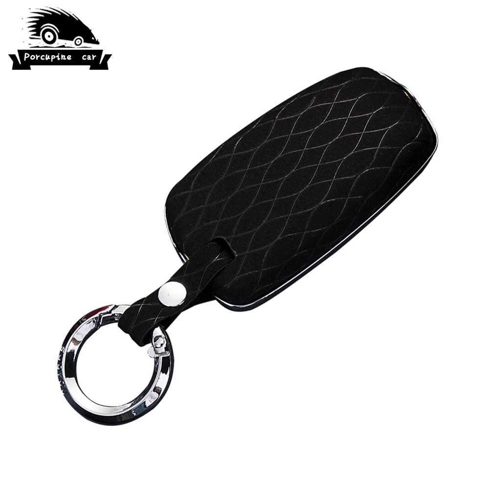 Цинковый сплав кожаный чехол для автомобильных ключей чехол-крышка Bmw 1 3 5 7 серия