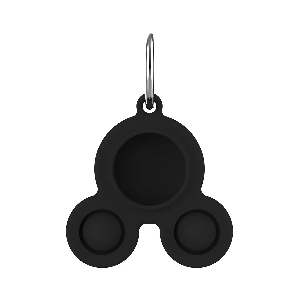 

NEWEST Silicone Protector Cover With Keychain For AirTags Shockproof Anti-fall Silicone Protective Case Shell For Air Tags Hot