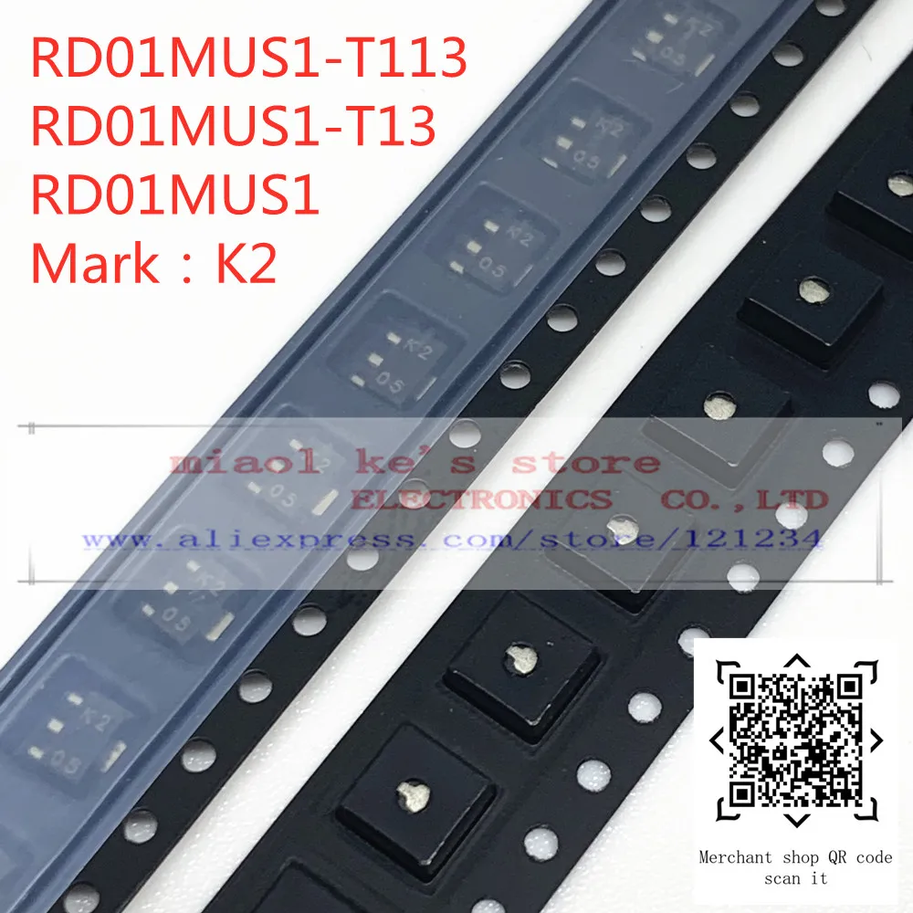 [5 шт. 10 шт.] 100% Новый оригинальный: RD01MUS1 T113 T3 K2 СОТ 89 [Pout 0 8 W Gp 14dB @ Vdd = 7 2 V f 520 МГц]