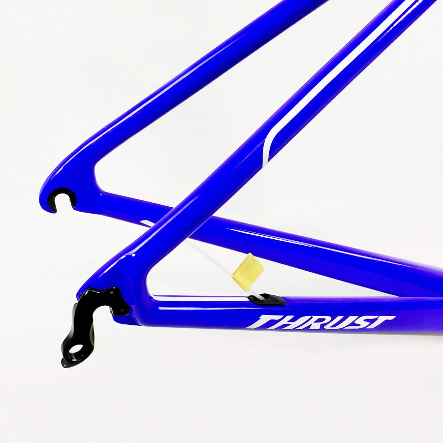 Карбоновая рама THRUST 48 50 52 54 56 см T1000 карбоновая для дорожного велосипеда синяя BSA