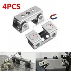 Магнитные V-образные зажимы 56x27x12,5 мм, 4 шт., регулируемый держатель для сварки, V-образные прокладки для ящиков для инструментов, окон, деревянных коробок