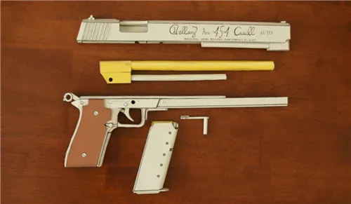 Картер оружие Casull & Jackal бумажная модель оружия и огнестрельного 3D стерео игрушки