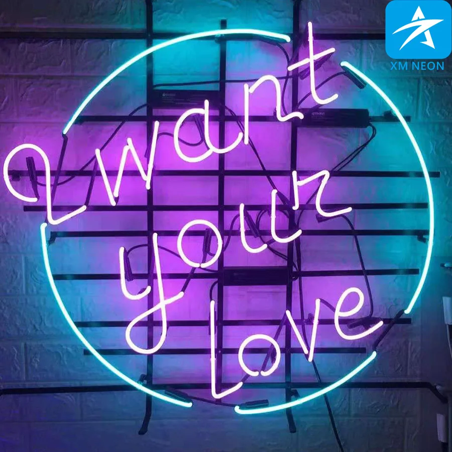 Неоновая вывеска Корона Экстра Розовый фламинго светильник оновая ручной работы