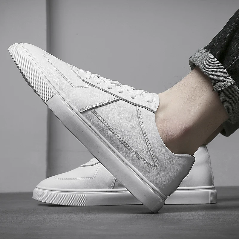 Online Ayakkabı Gündelik Erkek Ayakkabısı Moda Erkek Hakiki Deri Rahat Erkekler Dantel-up El Yapımı Ayakkabılar Rahat Erkek El Ayakkabı Yaptı