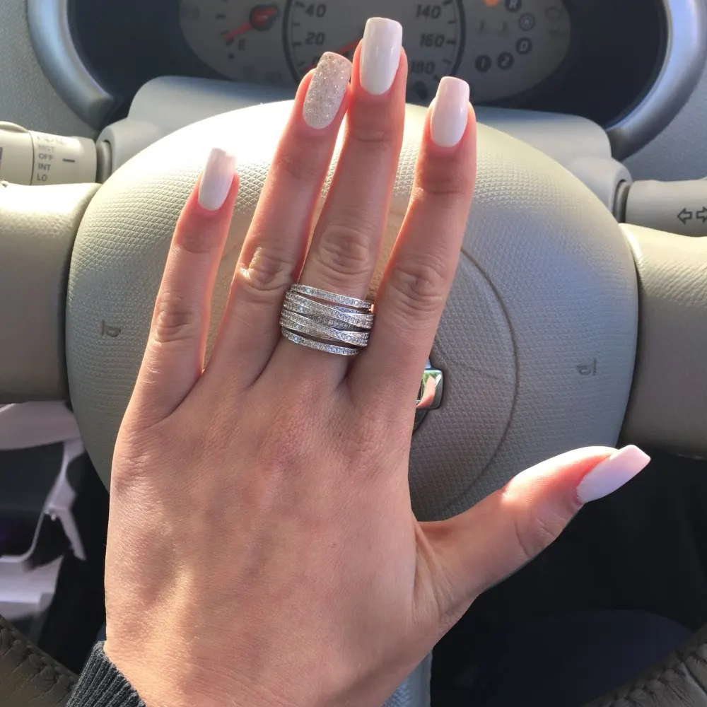 распродажа новый уникальный циркон золото кольцо рок мужской женский стимпанк