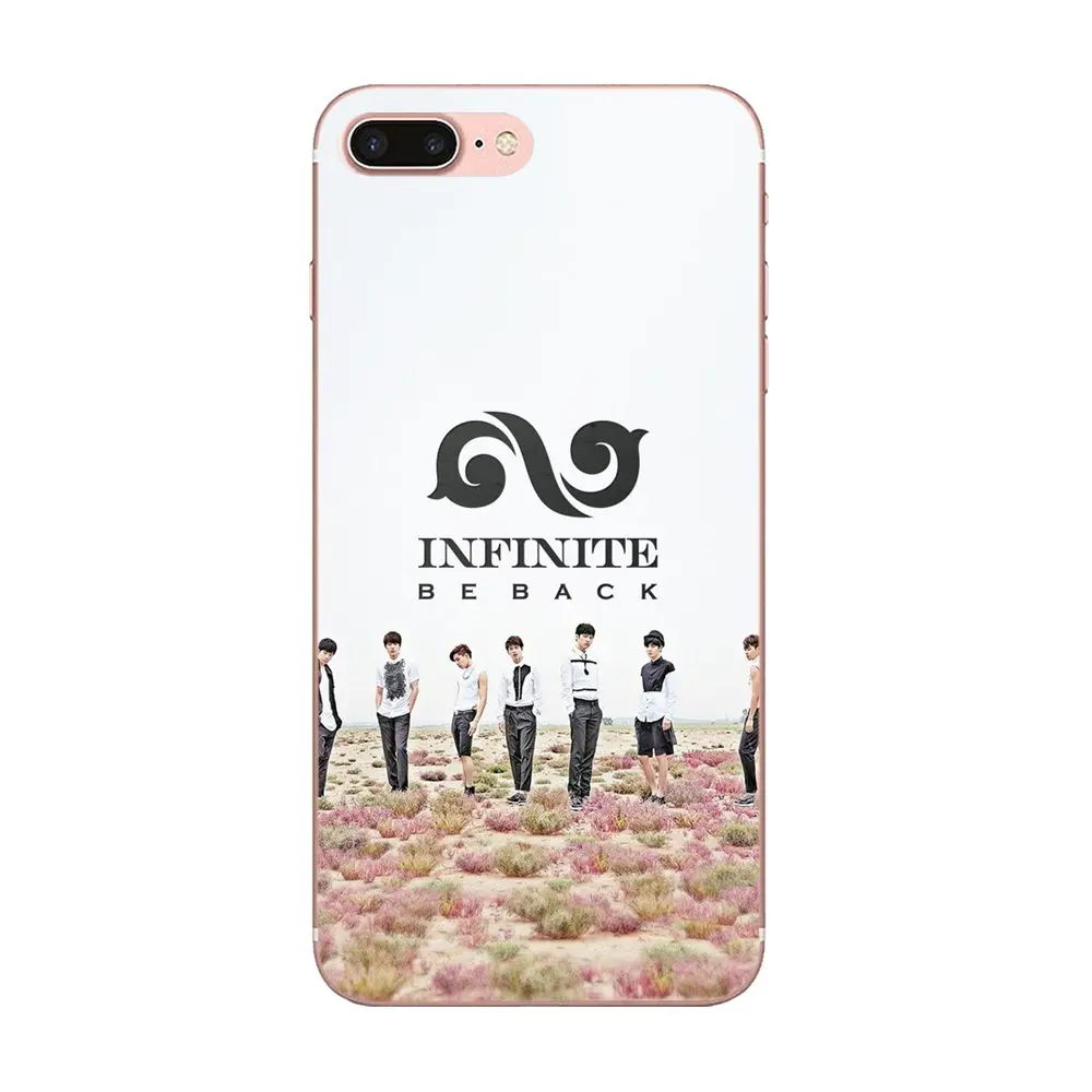 Корея бесконечное Kpop мальчиков TPU чехол Capa Обложка для htc 530 626 628 630 816 820 один A9 M7 M8 M9