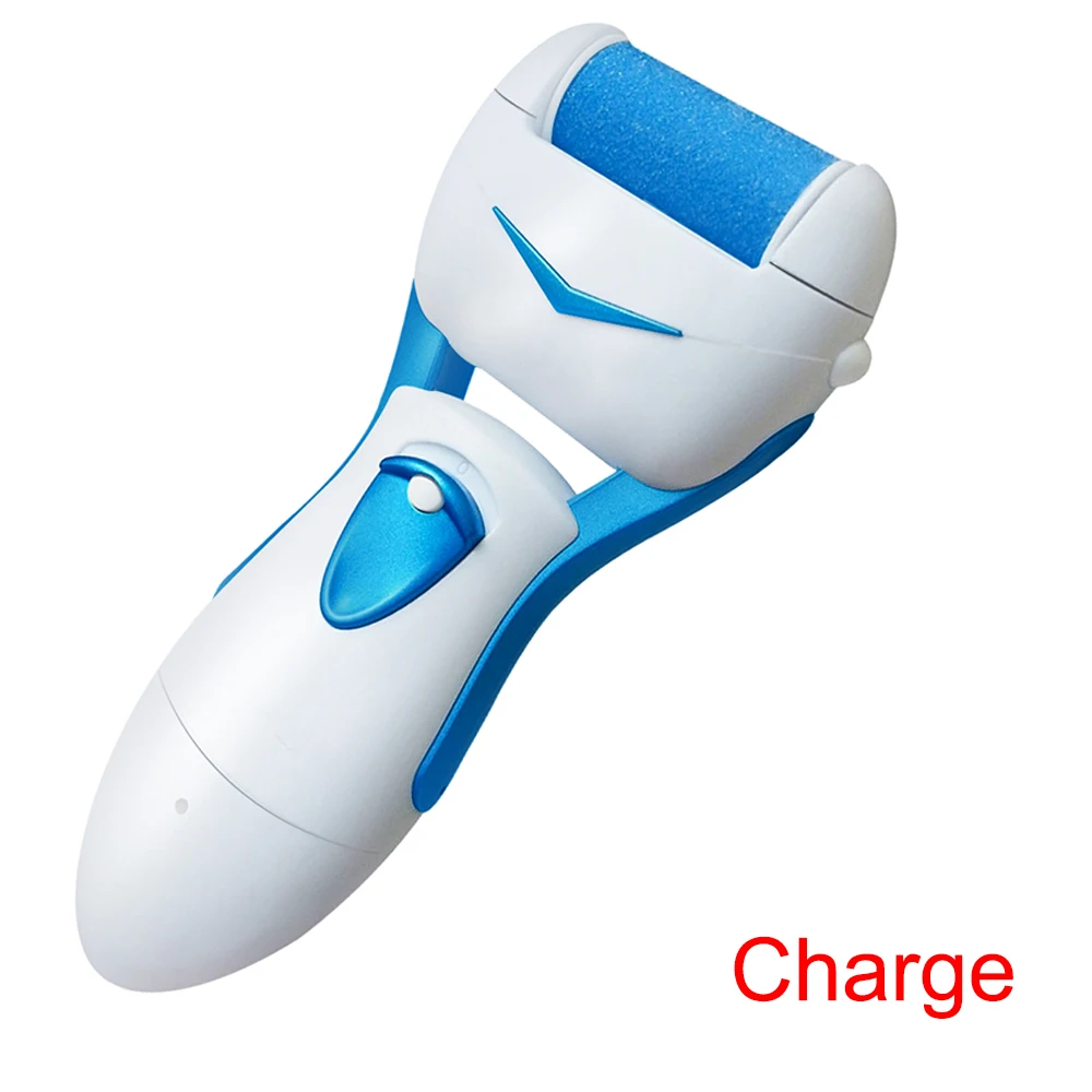 Charge with box Перезаряжаемая электрическая пилка для ног, устройство для удаления мозолей, устройство для педикюра, инструмент для ухода за ногами, инструмент для удаления омертвевшей кожи - Цвет: Charge with box