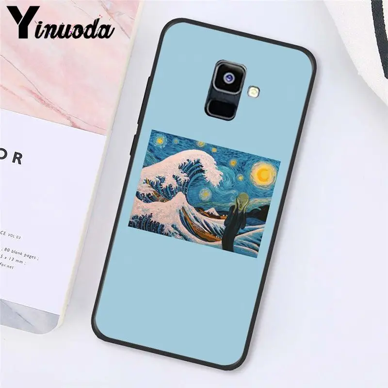 Чехол Yinuoda для телефона с изображением прекрасного искусства Ван Гога Моны Лизы