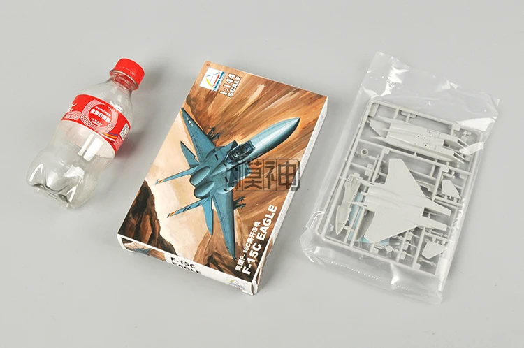 1/144 весы US F-15C Eagle Истребитель модель комплект собран с пластиковой моделью