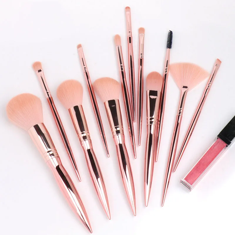 

12Pcs Makeup Brush Sets Professional Cosmetics Brushes Eyebrow Powder Foundation Shadows Make Up Tools