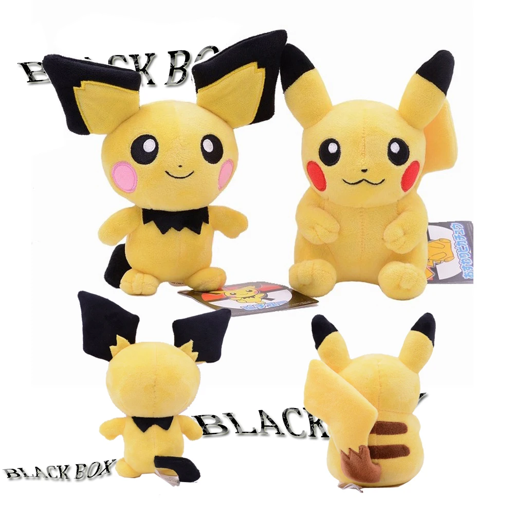 

Игрушки Takara Tomy Pokemon, 19 см, милая Пичу, Пикачу, молодежная версия, эволюционная игрушка, коллекционные плюшевые куклы, Детский Рождественский ...