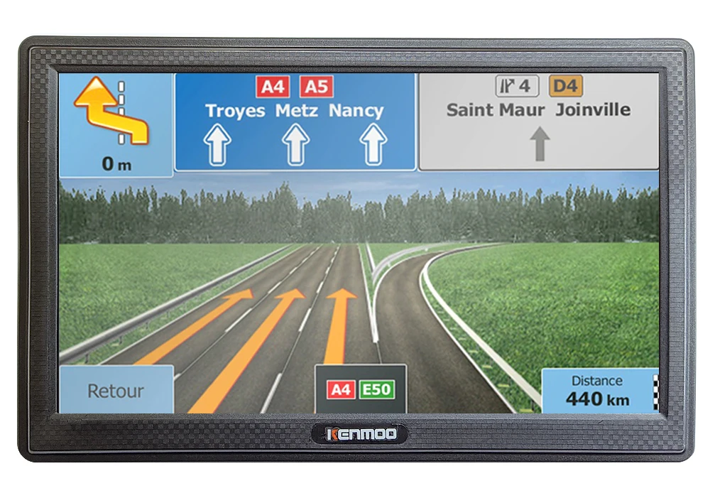 7 дюймов HD GPS Портативный навигации 2021 Карты для Европы России автомобиль